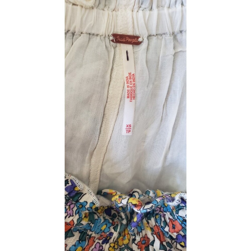 NEW FREE PEOPLE ELLIA PRIMARY FLORAL ELLIA SET XSMALL - Picture 10 of 15